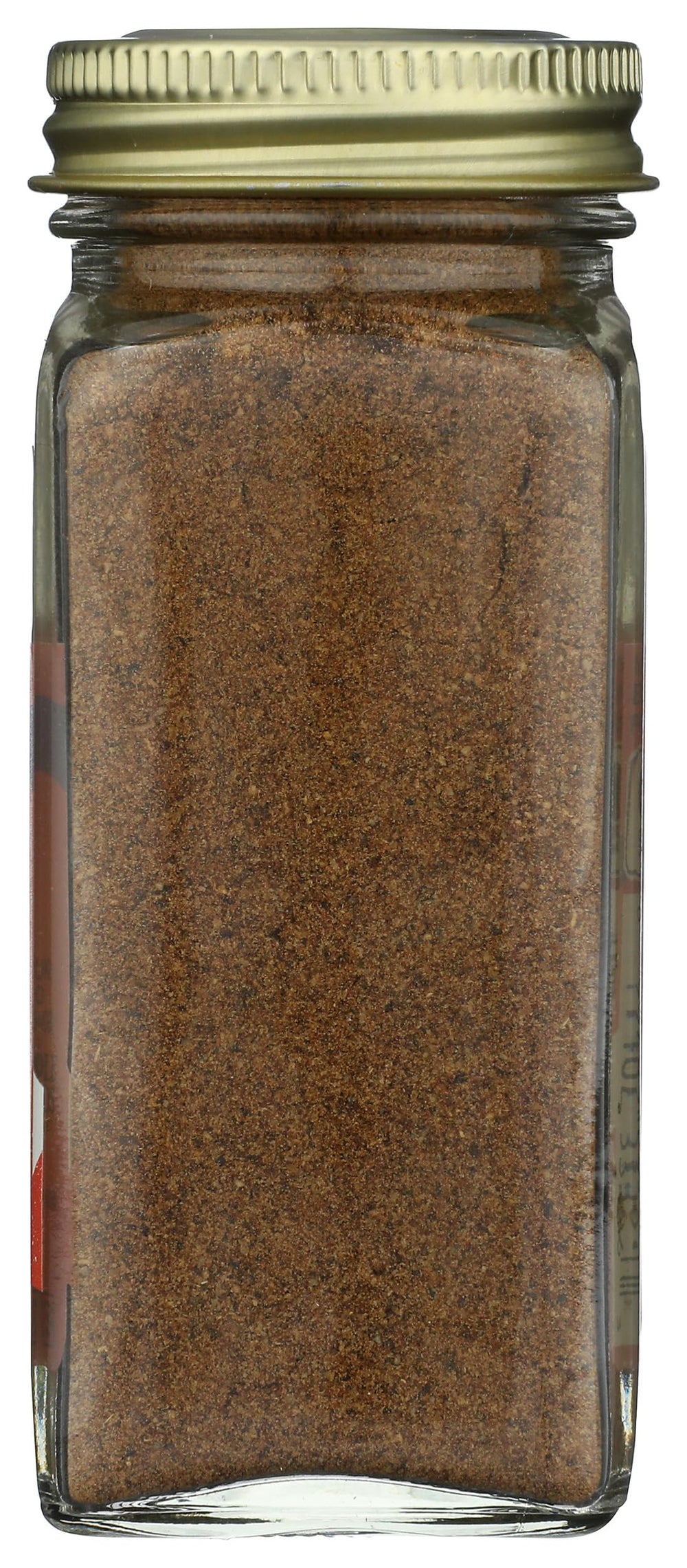 Ground Whole Foods Market garam masala close-up ready to season curries.