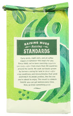 Whole Foods Market Organic Breakfast Blend close-up grounds, ready for mornings.