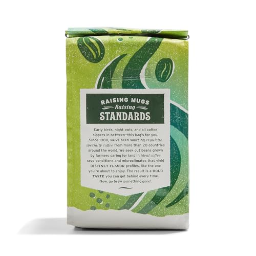 Whole Foods Market Organic Breakfast Blend resealable bag preserves freshness.