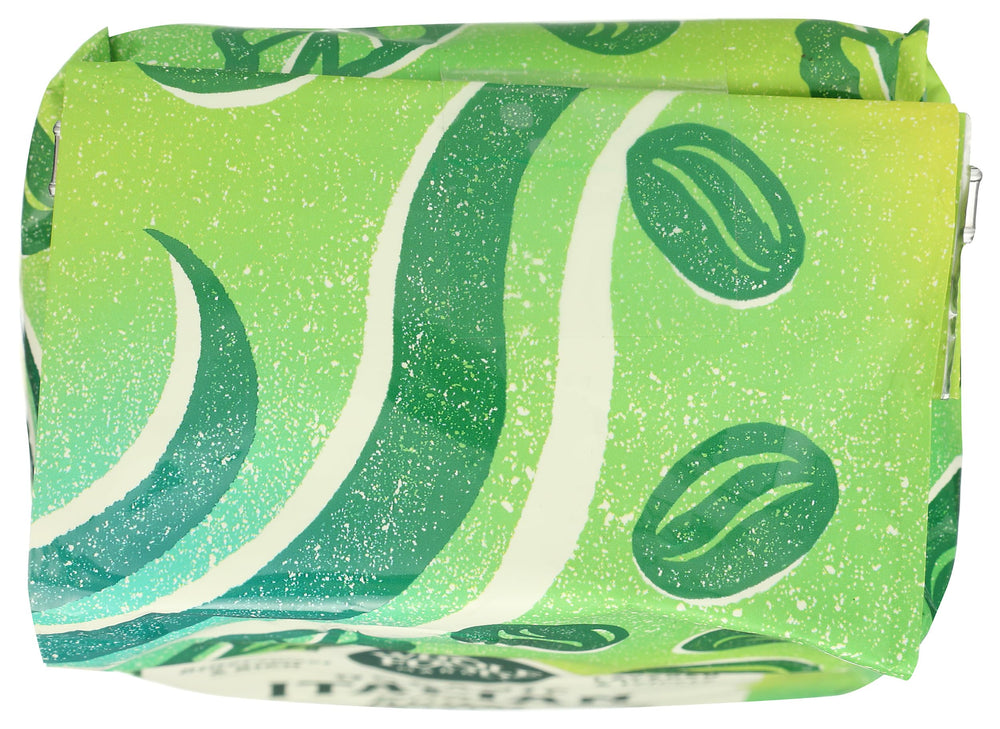 Whole Foods Market Rainforest Alliance label emphasizes sustainable sourcing practices.