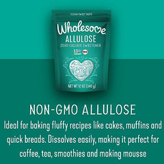 Wholesome Allulose Sweetener browning in a baking scene for fluffy treats.