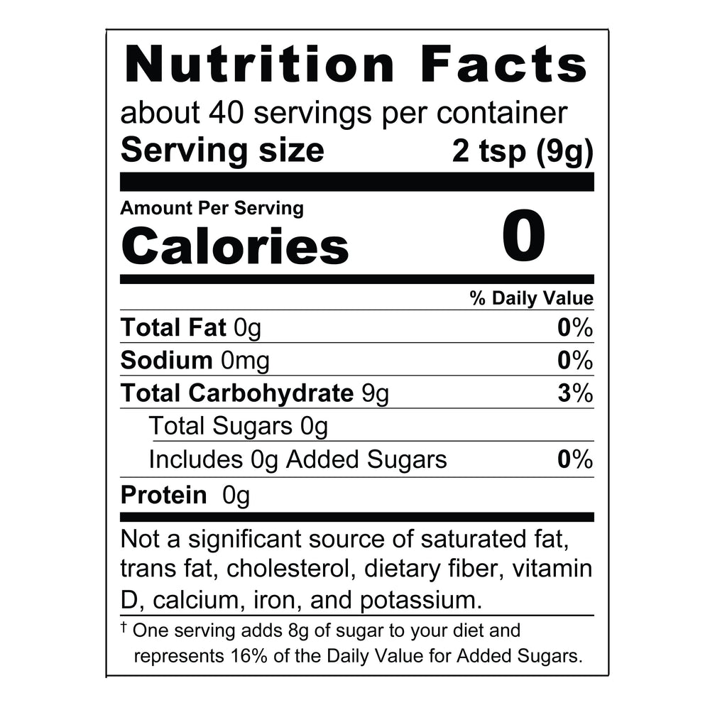 Wholesome Allulose Sweetener kitchen measure for easy cooking and baking.