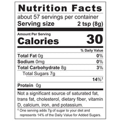 Wholesome Coconut Sugar label shows organic and gluten-free certifications.