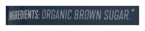 Wholesome fair-trade label signals ethical sourcing and community impact.