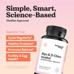 Wholesome Story capsules in hand highlight vegan, non-GMO formulation