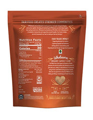 Wholesome Sucanat Panela close-up reveals molasses-rich sugar crystals for rich flavor.