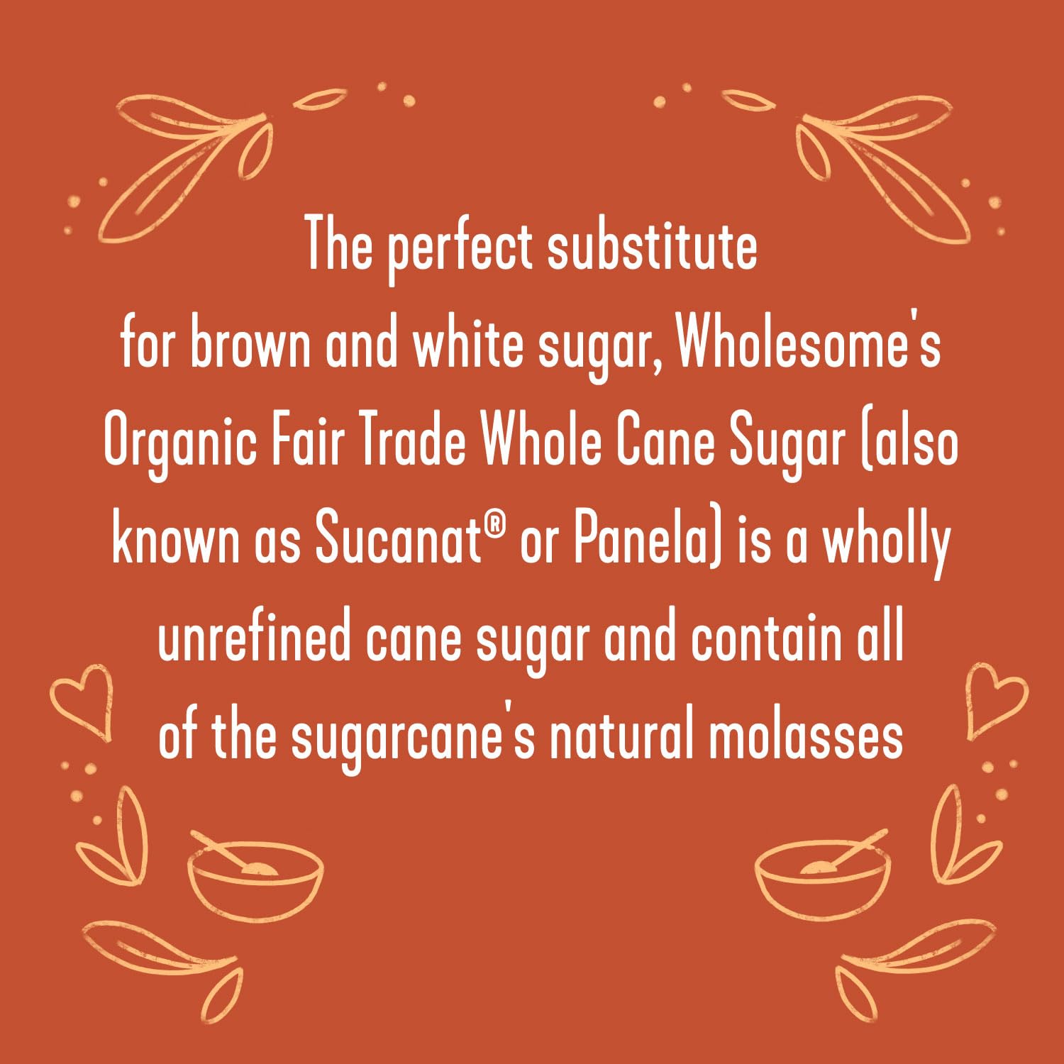 Wholesome Sucanat Panela origin Costa Rica highlights sustainable sourcing.