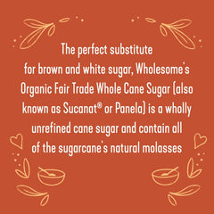 Wholesome Sucanat Panela origin Costa Rica highlights sustainable sourcing.