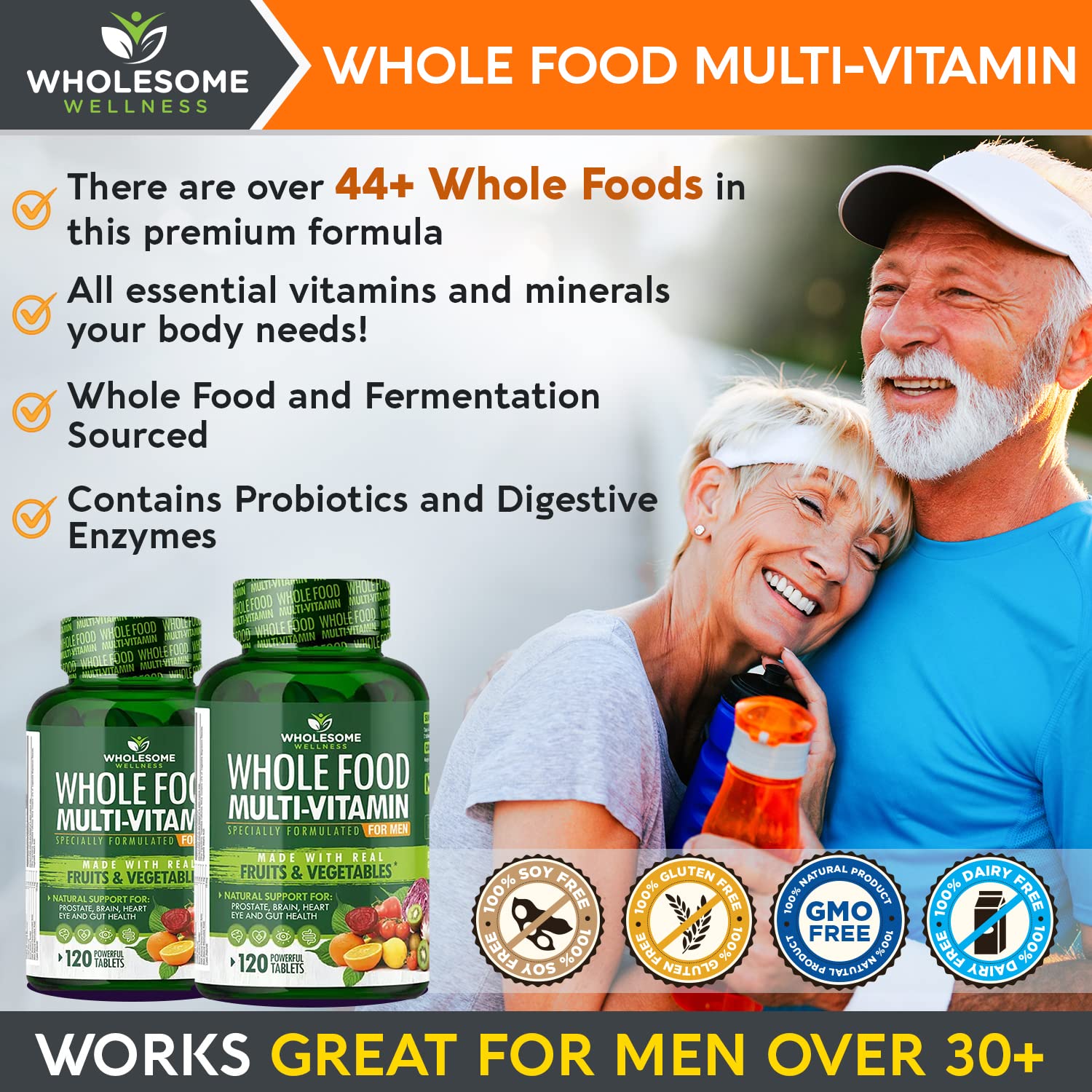Wholesome Wellness Natural B12 cyanocobalamin in tablet form