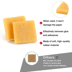 WHTCHSU compact 5x5x1 cm eraser for on-the-go crafting