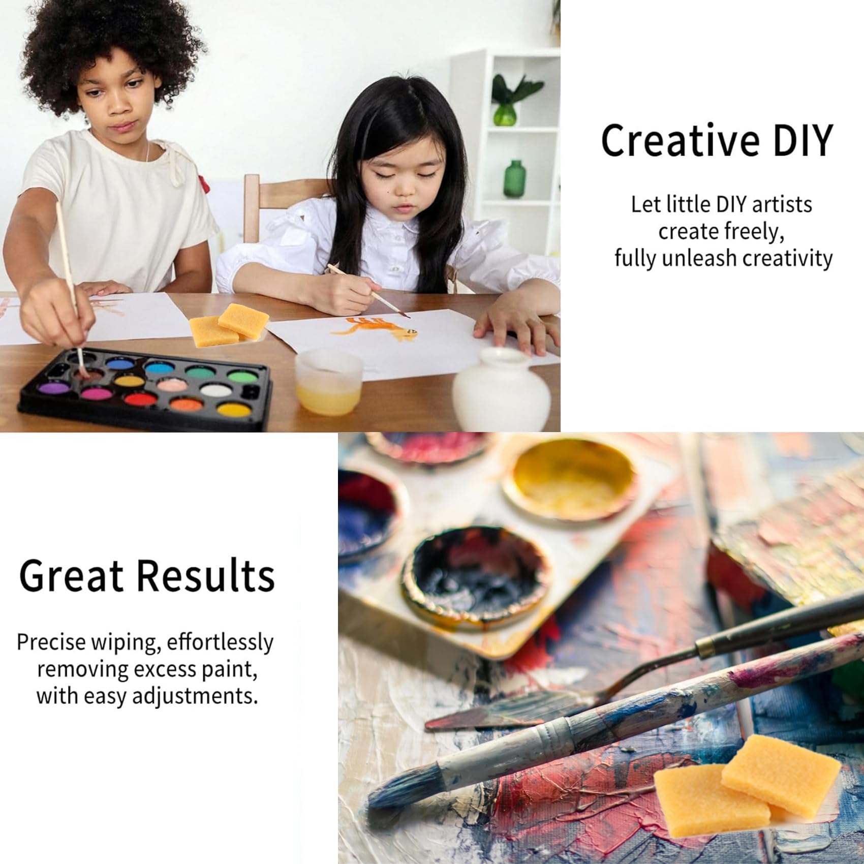 WHTCHSU eraser perfect for greeting cards and watercolor art cleanup