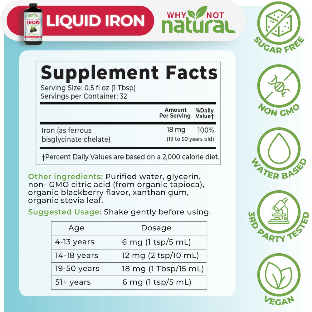 Why Not Natural liquid iron USA-made facility emphasizes quality and third-party verified standards.