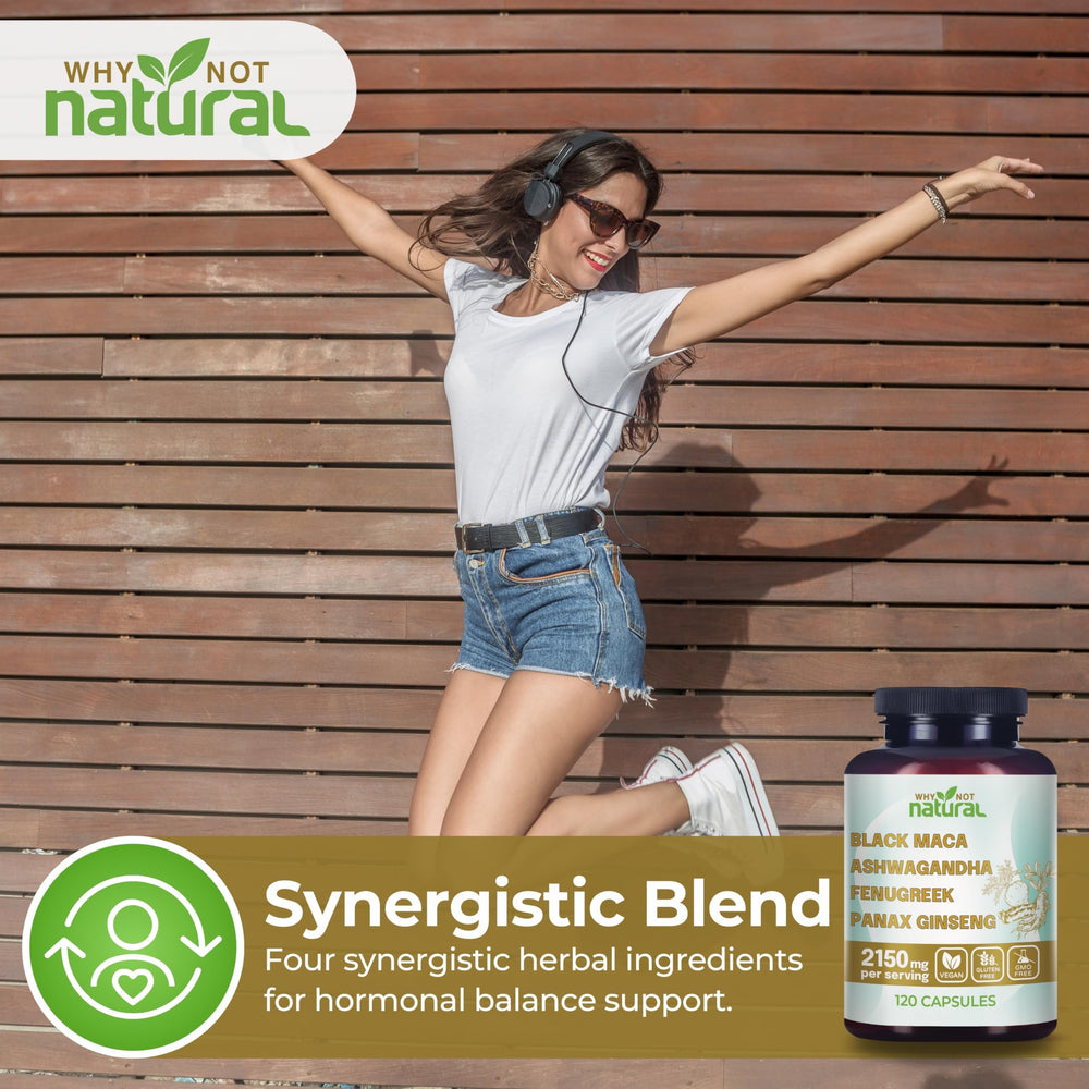 Why Not Natural lifestyle-energy shot suggests possible daytime stamina with this blend.