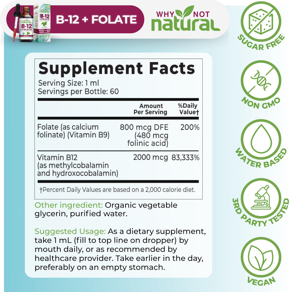 Why Not Natural bottle pictured in a morning routine for a gentle start.