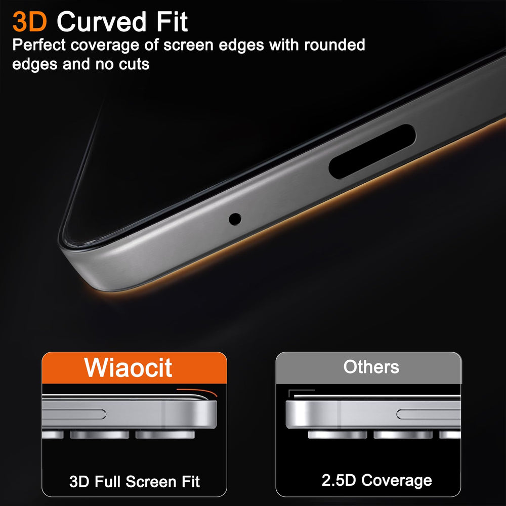 Wiaocit S25 FE installation frame enables quick bubble-free setup.