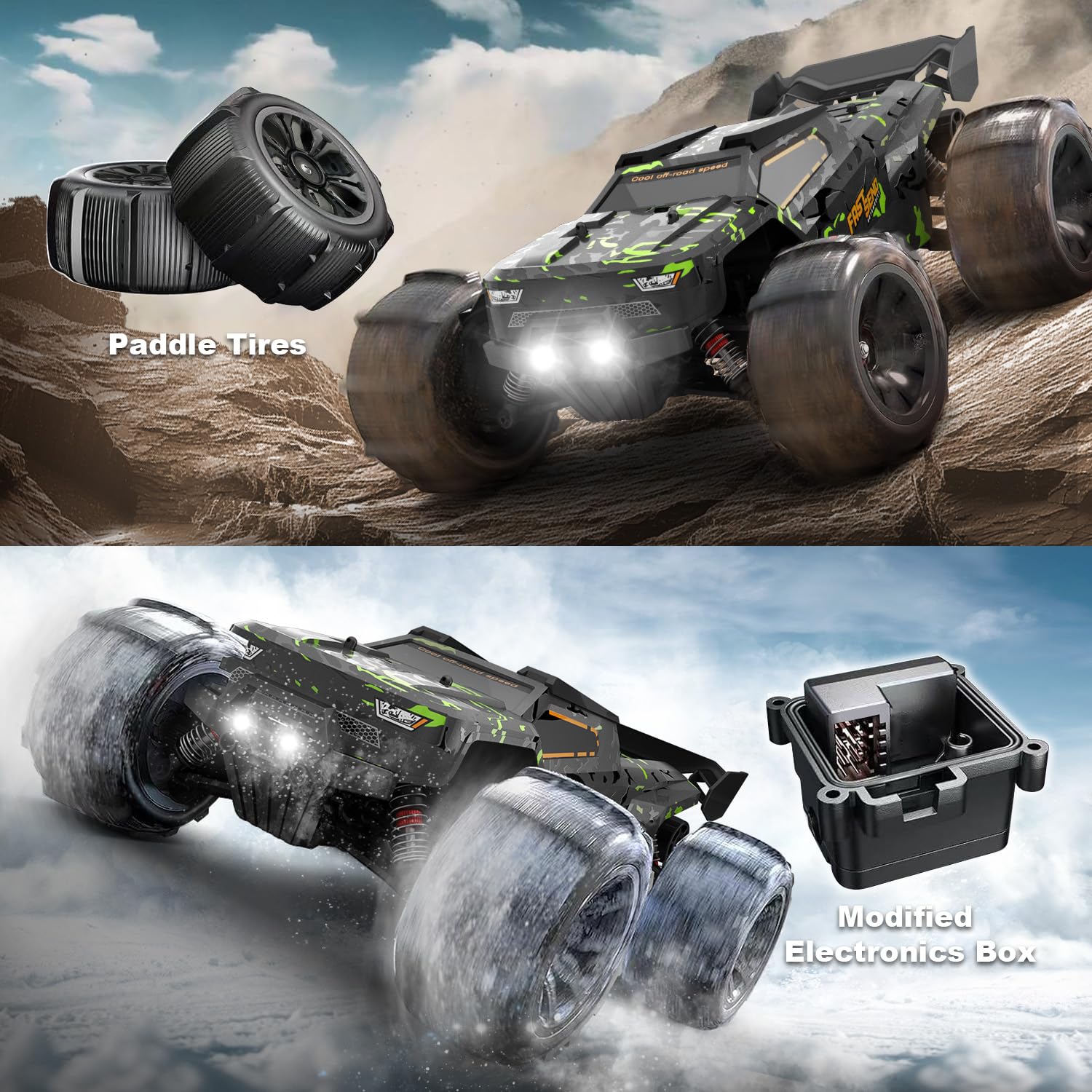 WIAORCHI multi terrain tires conquer grass sand mud and snow