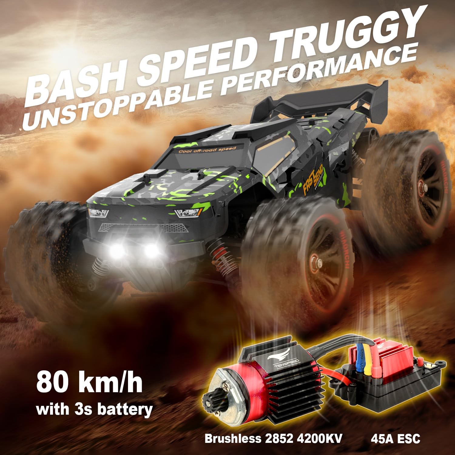 WIAORCHI aluminum chassis plate enhances durability on rugged terrain