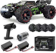 WIAORCHI brushless RC car front bumper protecting the vehicle during off road bashing