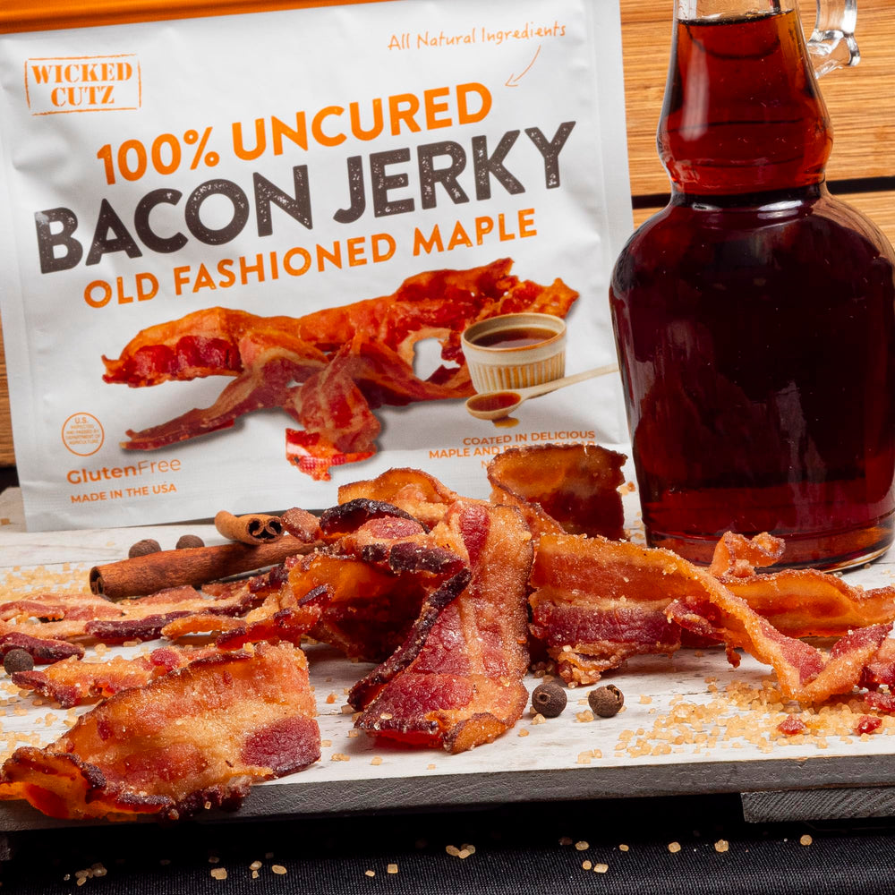 Wicked Cutz low-carb snack option for quick, savory energy.