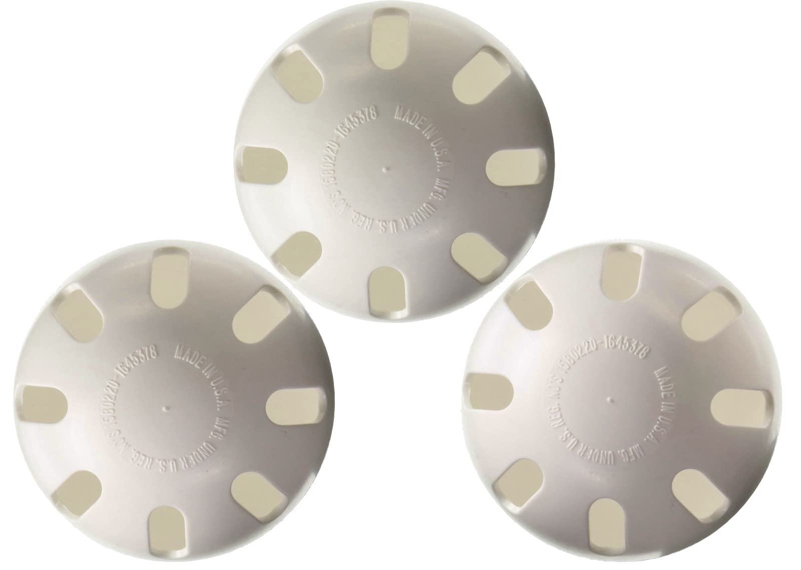 WIFFLE original ball 3-pack side view ideal for curve training and casual play