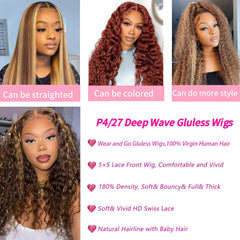 Wighottie glueless wig installation for quick, glue-free wear.