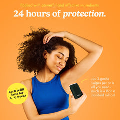 Wild aluminum-free deodorant emphasizes skin-friendly protection without harsh metals.