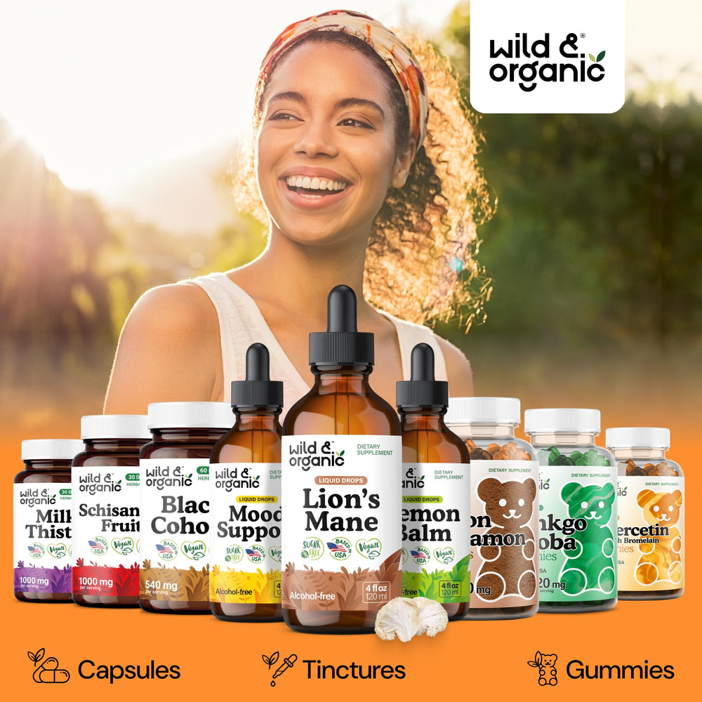 Glycerin-based, alcohol-free tincture highlighting natural sweetness.