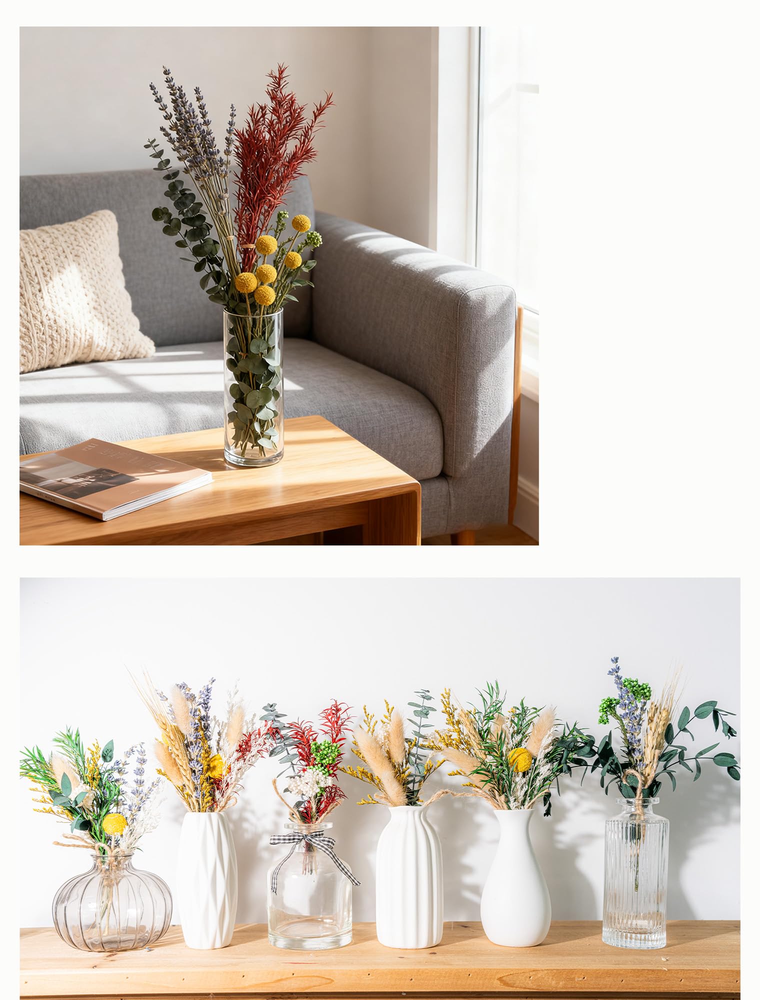 Wild Autumn tiny dried flowers mix ideal for crafts