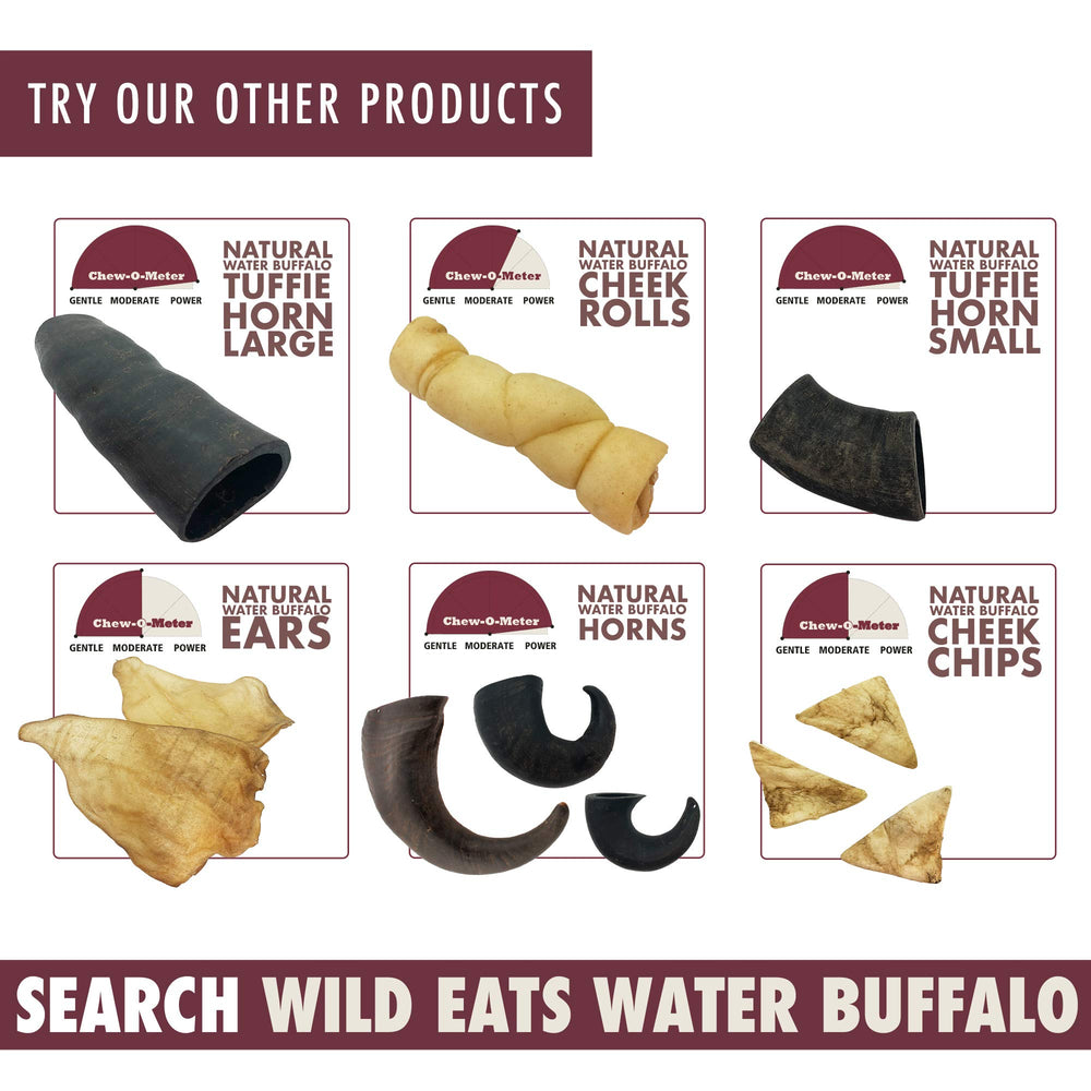Wild Eats All-Natural Single-Ingredient Dog Treat for clean, simple nutrition.