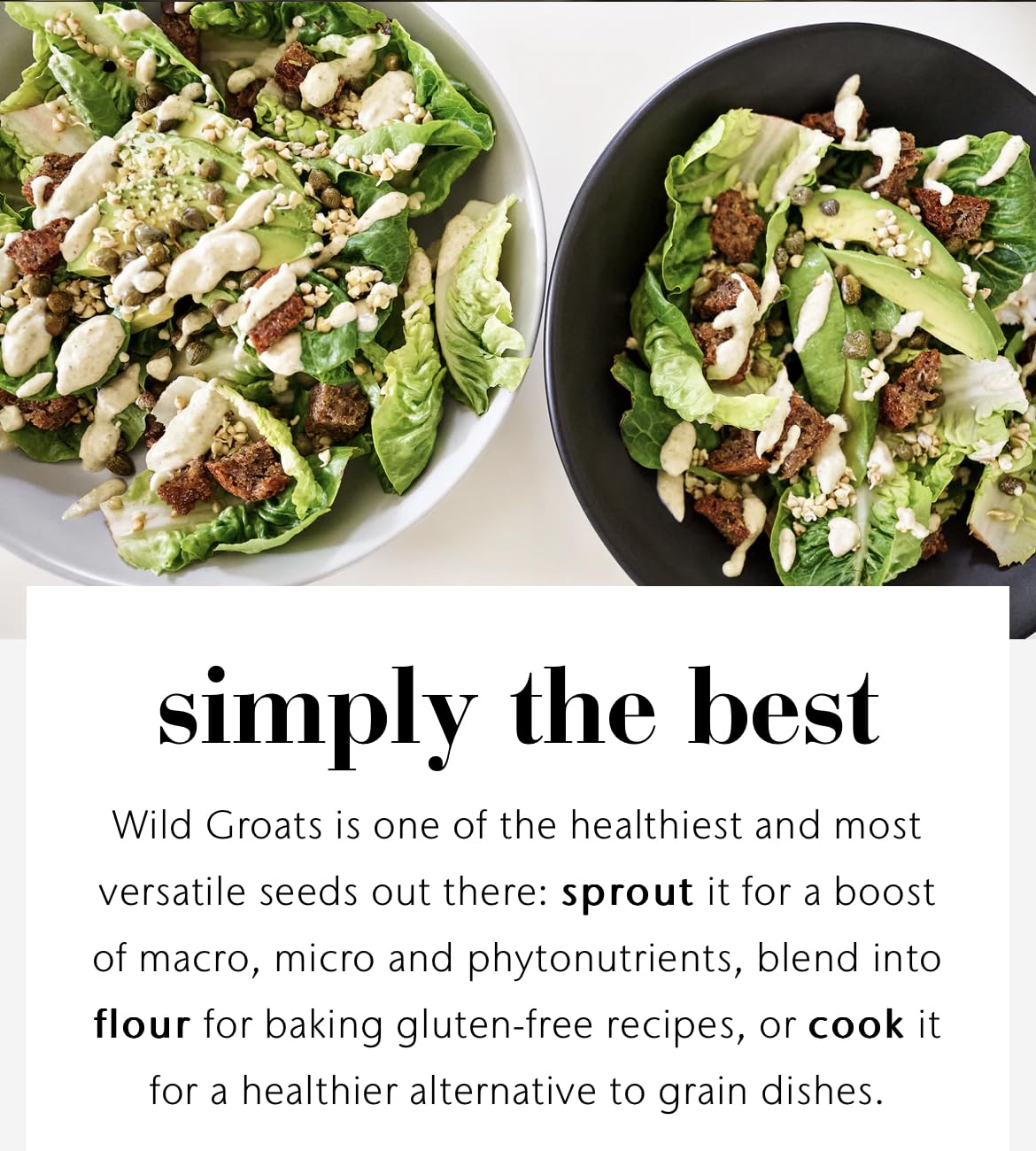 Wild Groats cooked buckwheat porridge served warm for cozy mornings
