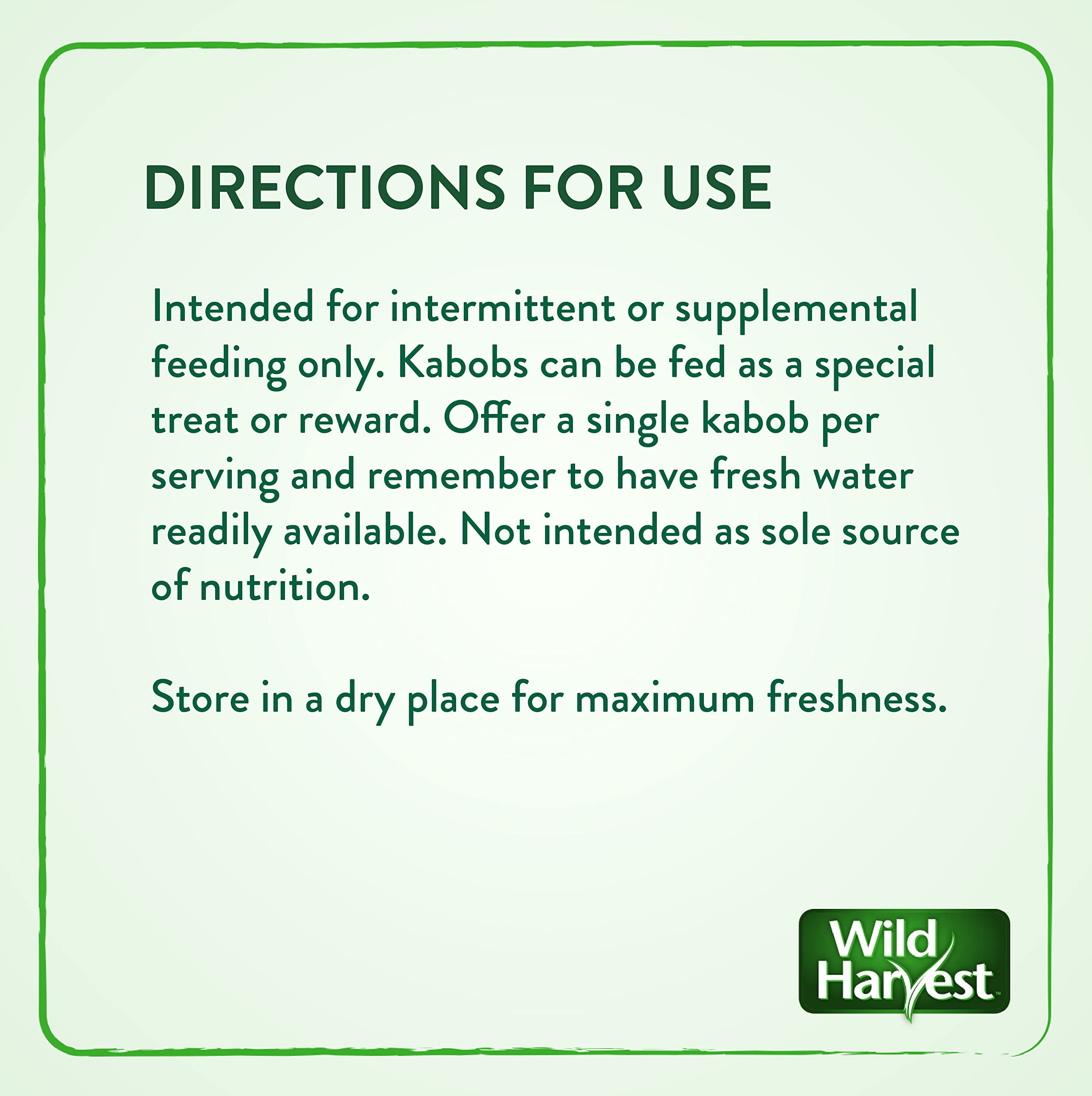 Wild Harvest Fruit Kabobs real cranberry note; tart flavor