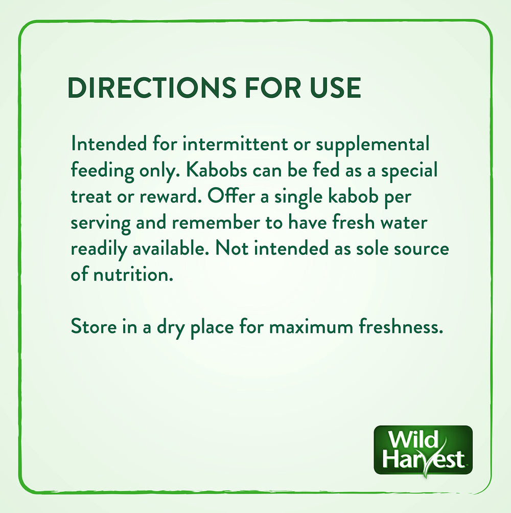 Wild Harvest Fruit Kabobs real cranberry note; tart flavor