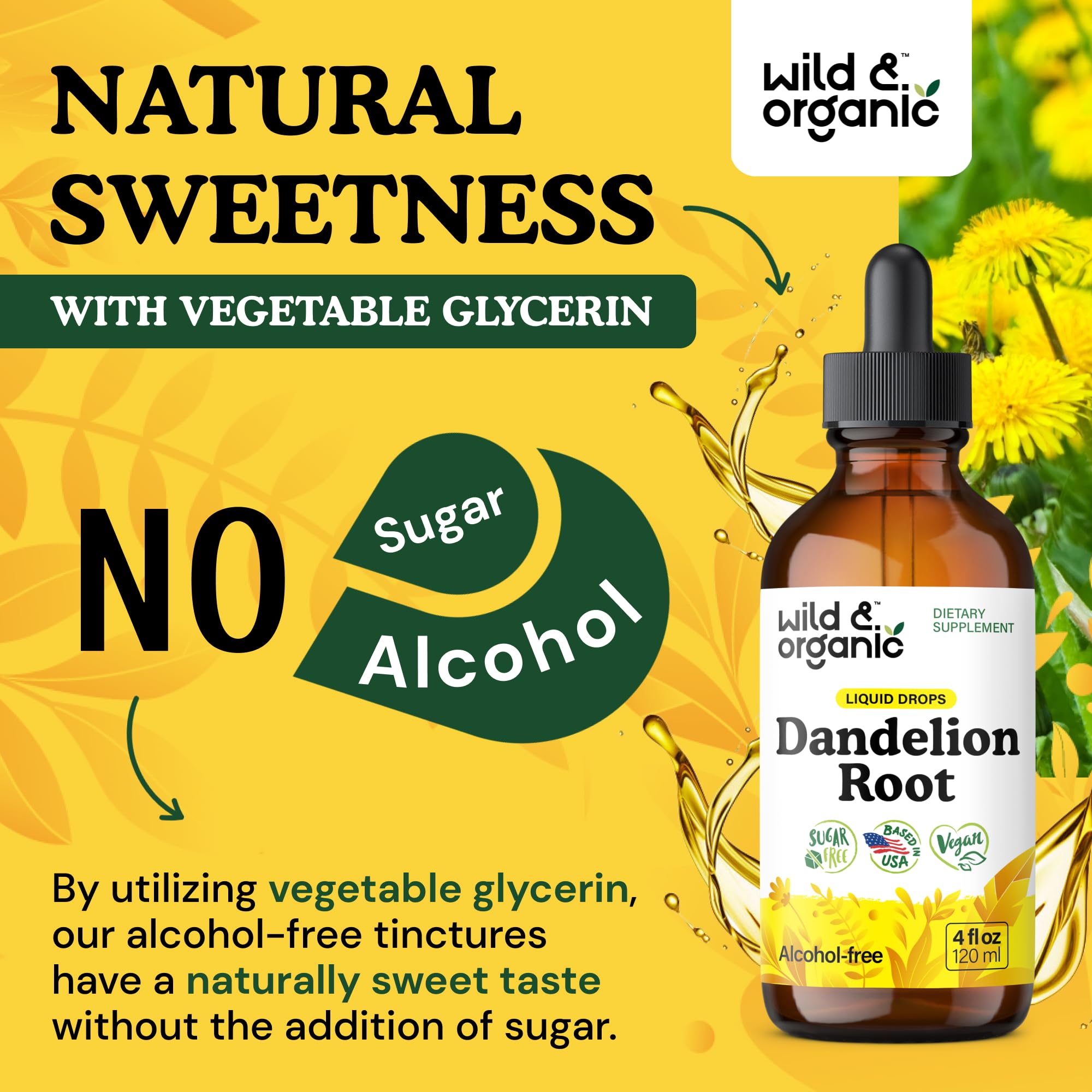 Drops stirred into tea or water for easy consumption