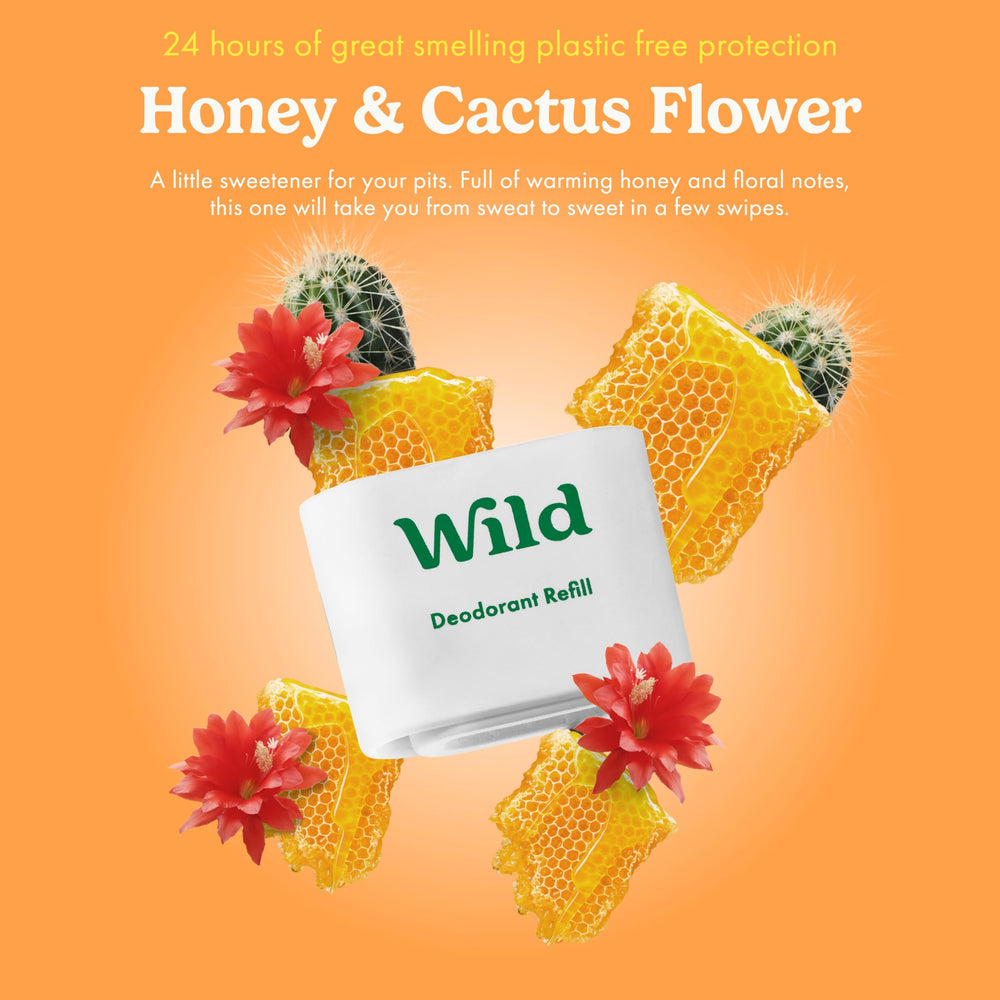 Wild packaging sustainability communicates eco-friendly prep for bathroom upgrades.