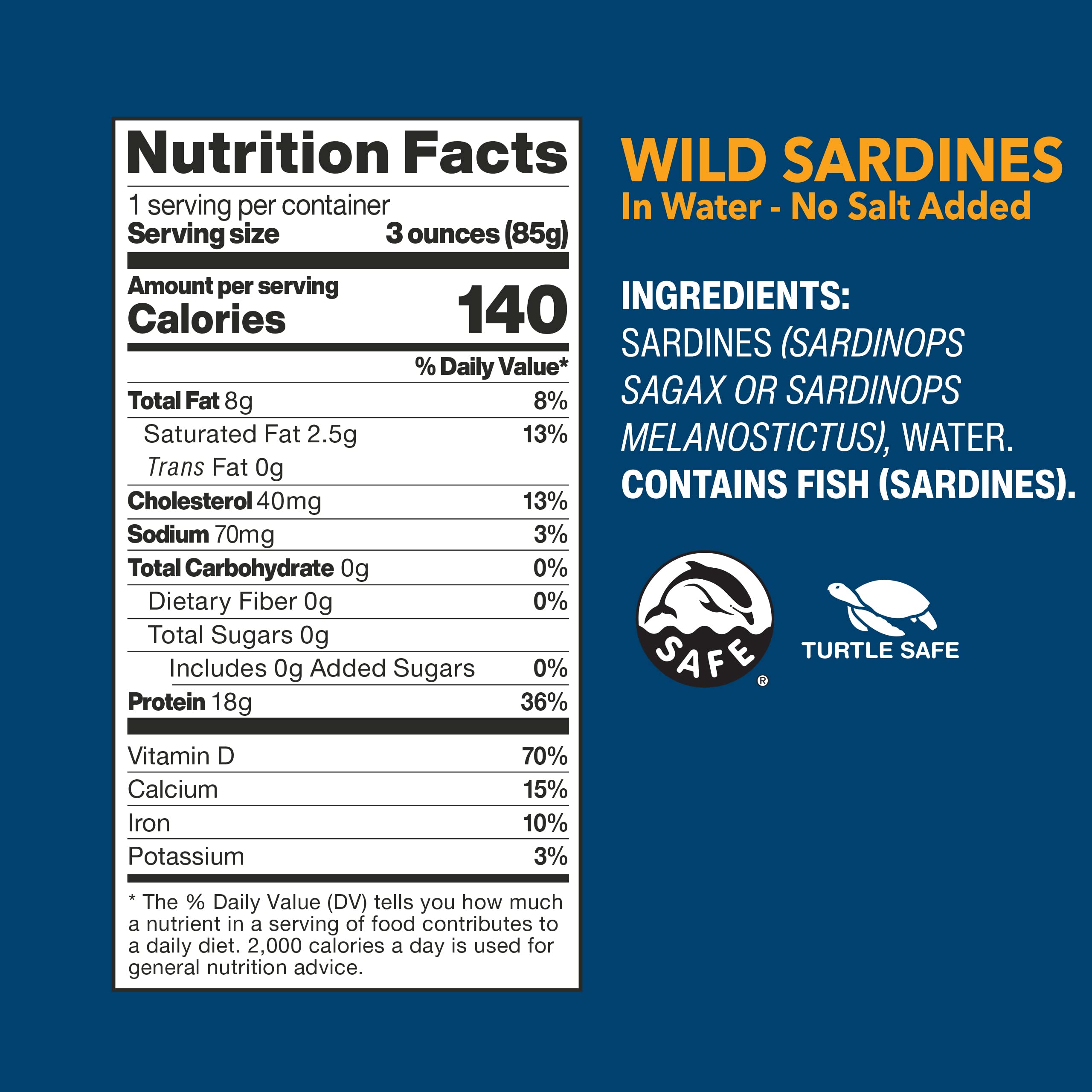 Wild Planet sardines on a sandwich for a quick, flavorful meal.