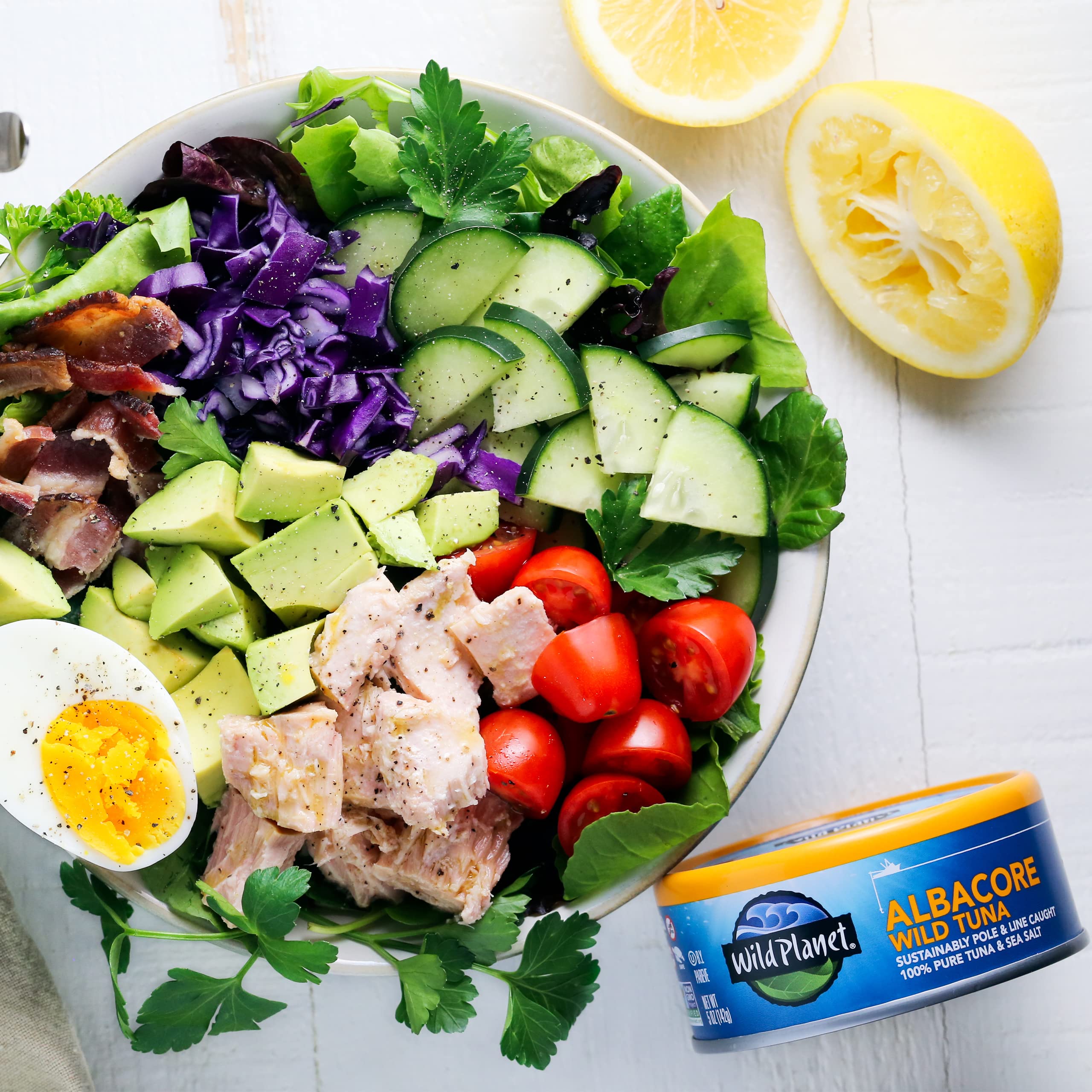 Wild Planet tuna on sandwich idea shows versatile protein option.