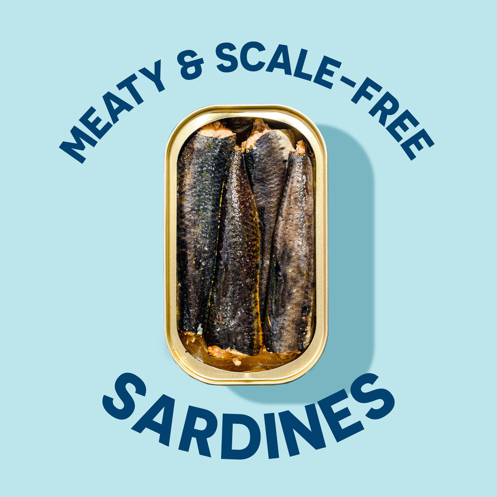 Sardines on a salad highlight versatility and protein with Wild Planet.