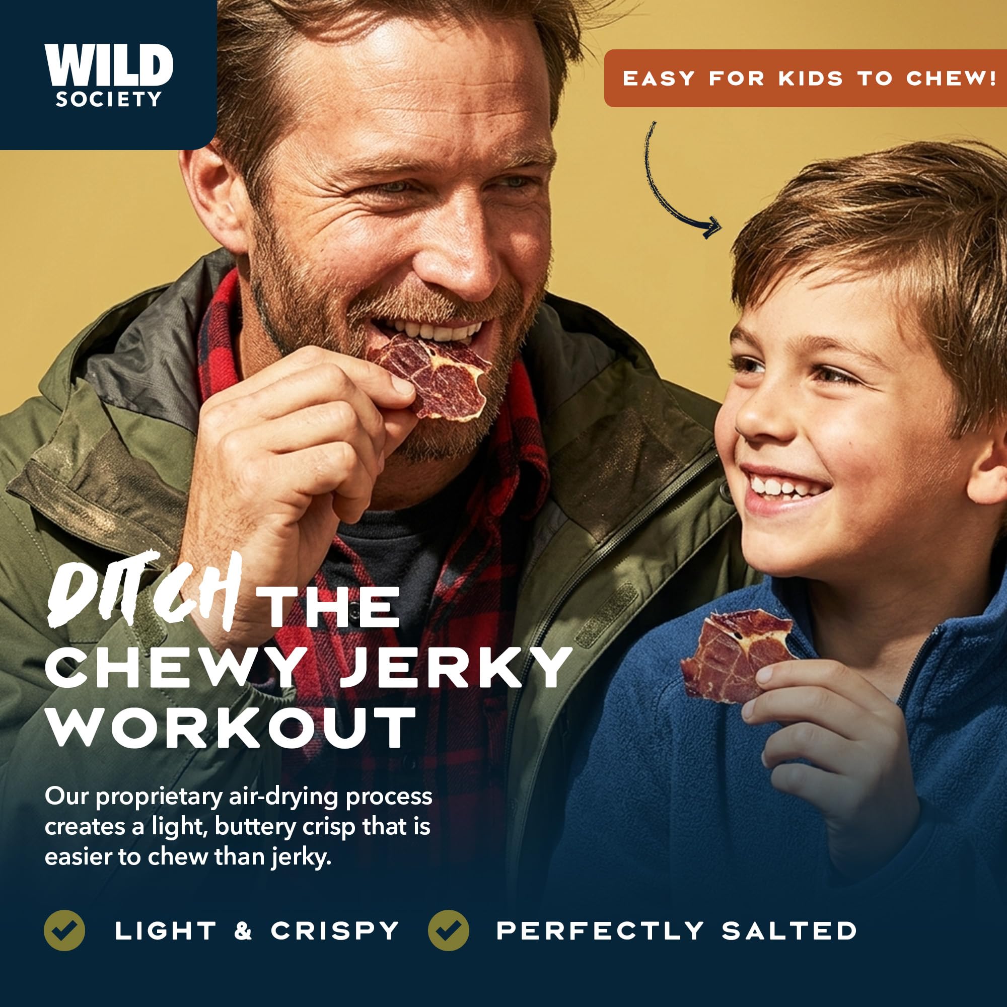 Wild Society Caveman Eats 2x UFC champion endorsement — trusted by athletes