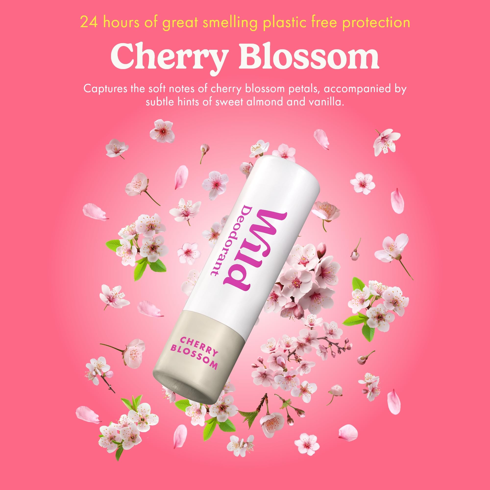 Wild 98% natural mini deodorants reinforce a sustainable routine