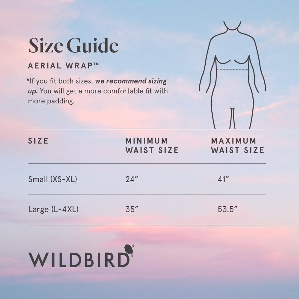 WildBird CloudBlend padded waist belt enhances all-day comfort.
