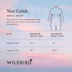 WildBird CloudBlend padded waist belt enhances all-day comfort.