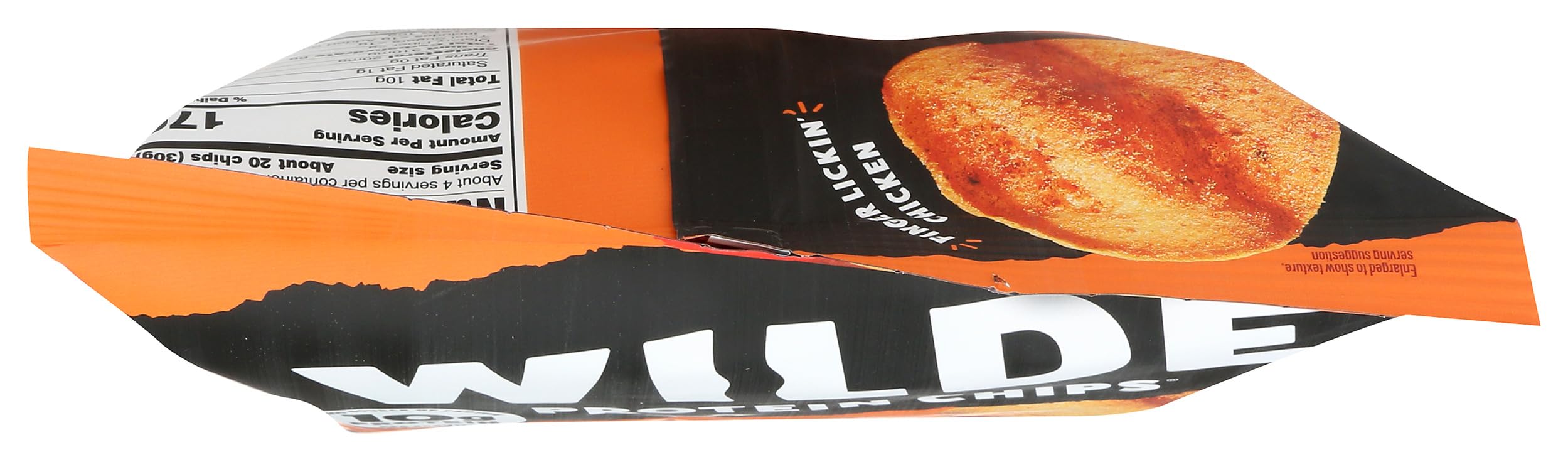 Ingredients panel features chicken breast and egg whites for a protein-rich bite.