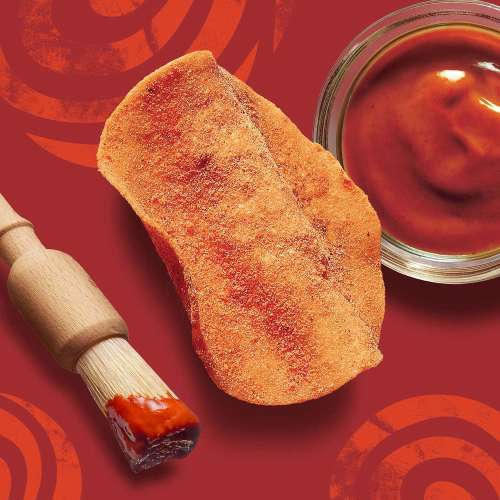 WILDE Chips Barbeque nutrition panel reveals 10 g protein per serving.
