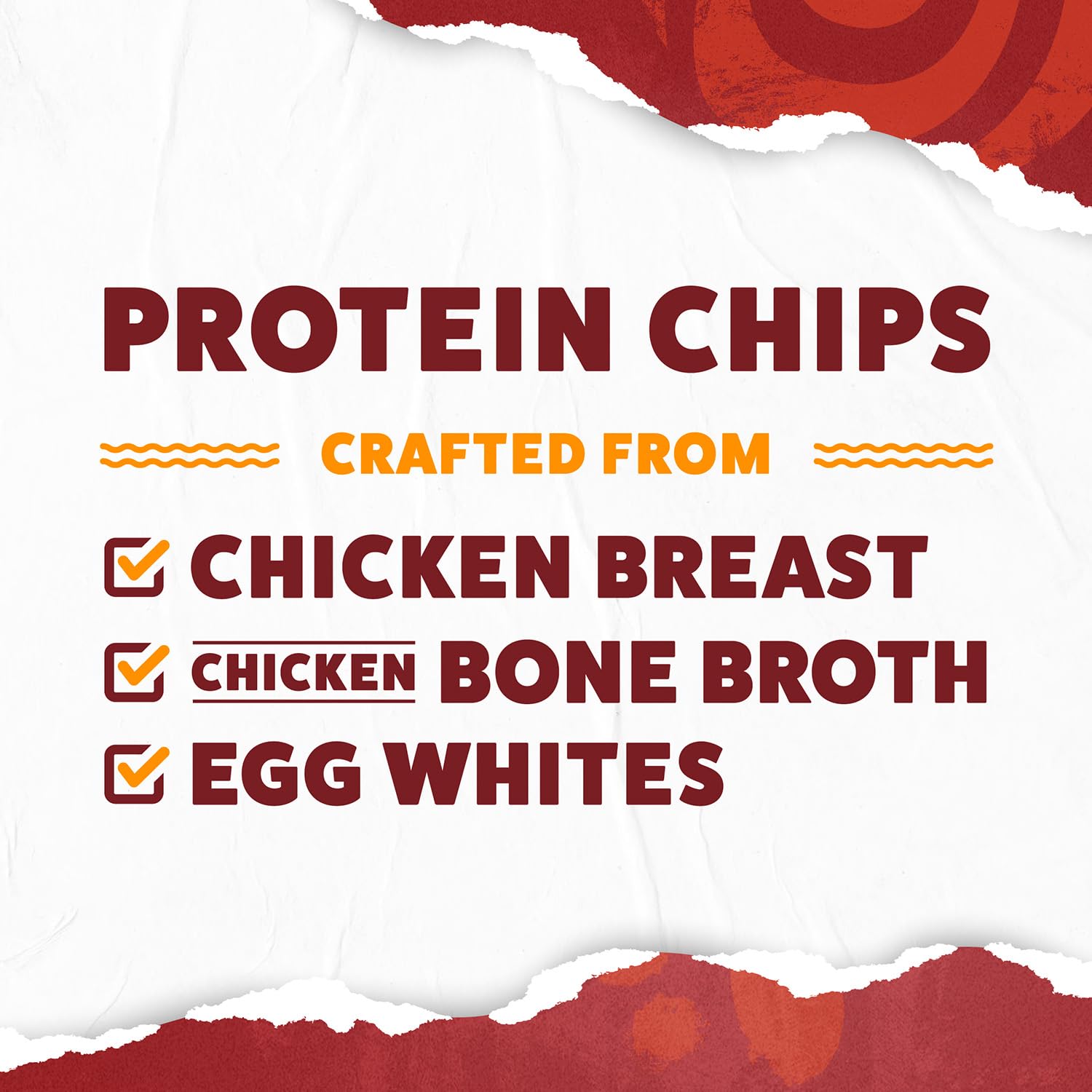 WILDE Chips Barbeque serving-shot suggests portable snack for workouts.