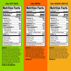 WILDE Chips ingredients close-up featuring chicken breast and bone broth for clean protein.