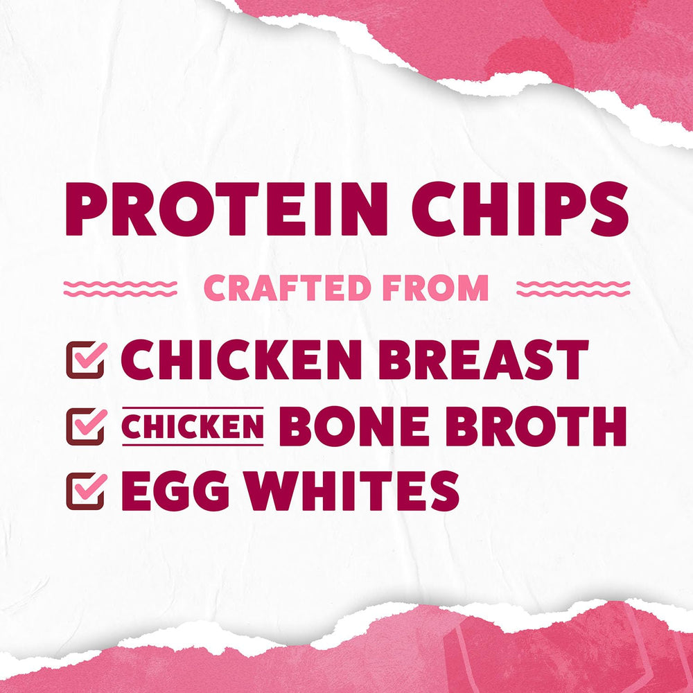 Wilde Chips keto-friendly label shown near the bag.