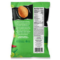WILDE Spicy Queso Crisps showing thin, crispy texture and bold flavor.