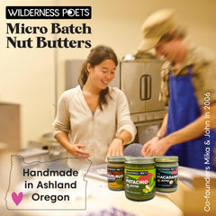 Wilderness Poets glass jar packaging – keeps freshness intact.