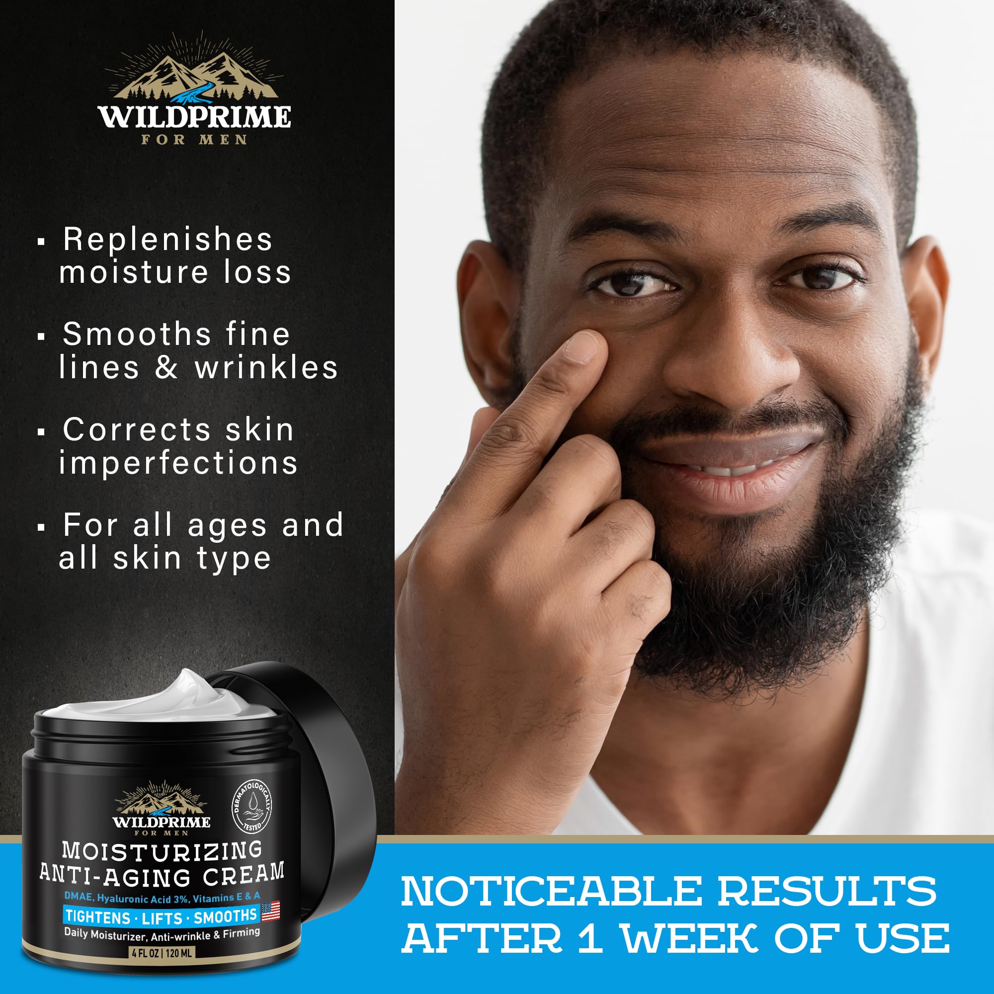 WildPRIME hyaluronic acid ingredient visual signals deep hydration potential.