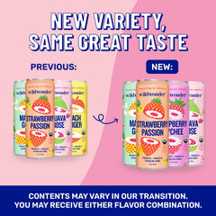 Wildwonder 5g prebiotic fiber illustration highlights the food for probiotics.